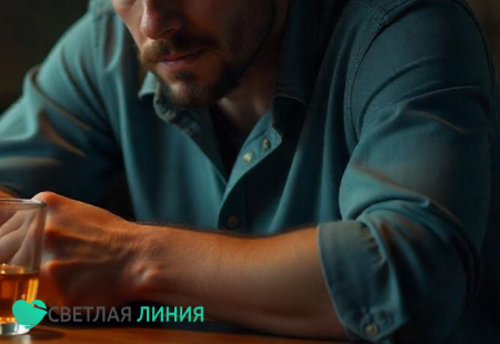 Мужчина с алкоголем